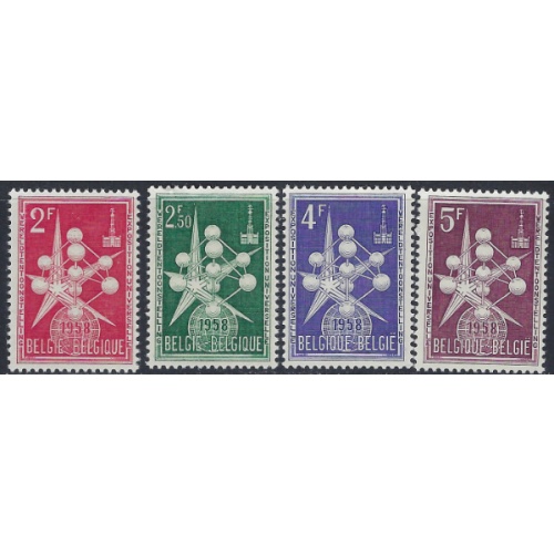 Belgium 500-03 MNH 1957-58 set (ak6491)