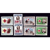 Guatemala C235-42 MNH 1960 World Refugee Year Overprint