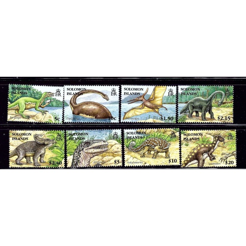 Solomon Is 1062-69 MNH 2006 Prehistoric Animals