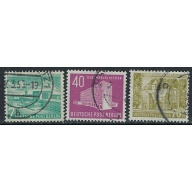 Germany Berlin 9N108-10 Used 1954 set (ak4221)