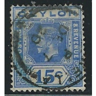 Ceylon 206 Used 1912 issue (fe3454)