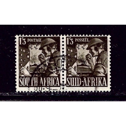 South Africa 89 Used pair 1943 Signal Corps
