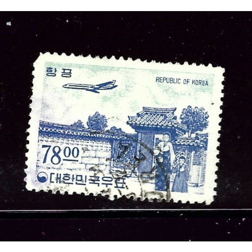 South Korea C37 Used 1964 issue short corner    (P22)