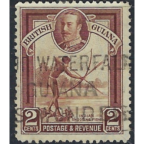 British Guiana 211 Used 1934 issue; few short perfs (ak5172)