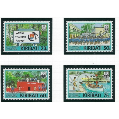 Kiribati 591-94 MNH 1992 Marine Training Center (ak4063)