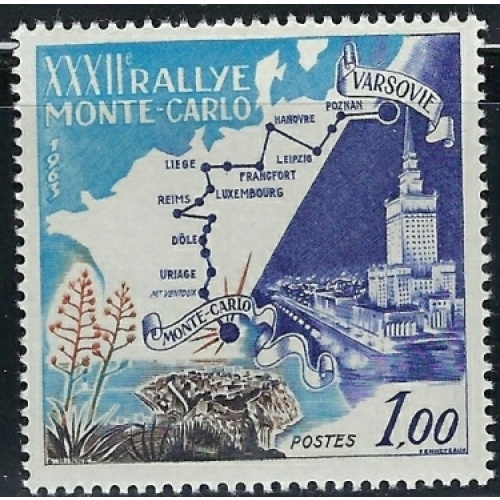 Monaco 539 MNH 1963 issue (an7994)