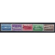 Netherlands B306-10 MNH 1957 Ships (mm1274)