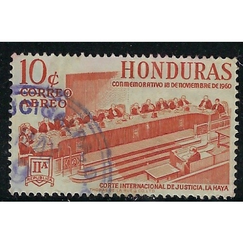Honduras C312 Used 1961 issue (ak5486)