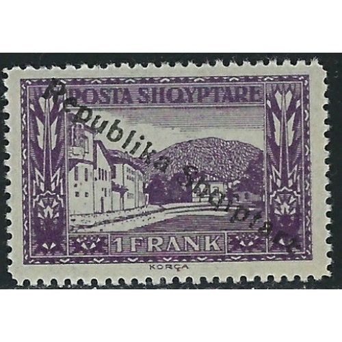 Albania 184 MNH 1925 Overprint (ak5547)