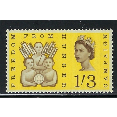 Great Britain 391p MNH 1963 phosphorus issue (an6010)