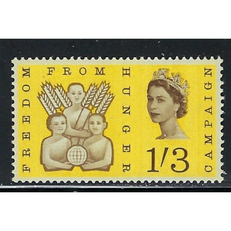 Great Britain 391p MNH 1963 phosphorus issue (an6010)