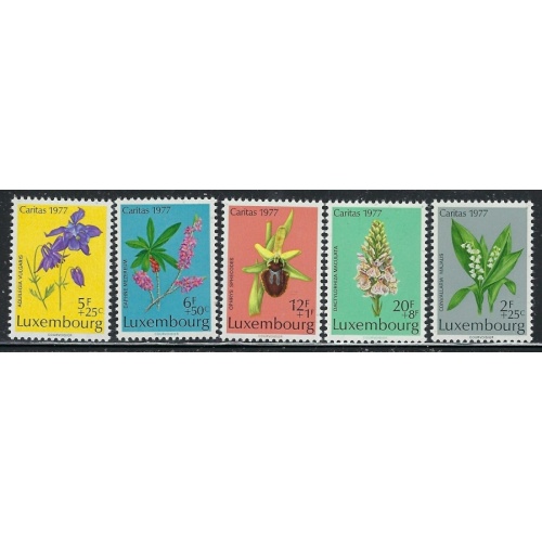 Luxemburg B313-17 MNH 1977 Flowers (fe7979)