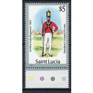 St Lucia 760 MNH 1985 issue (mm1152)