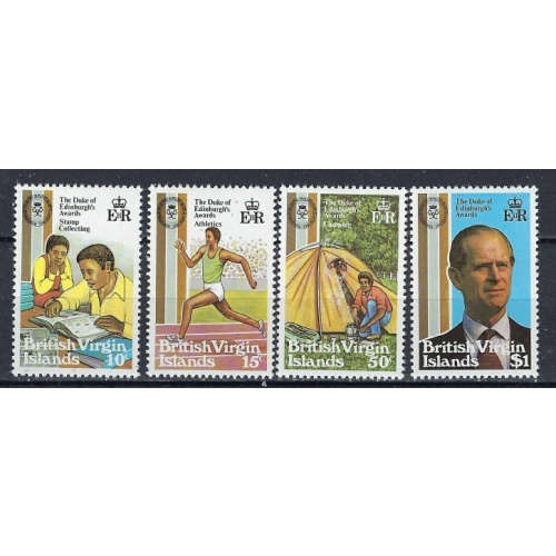 British Virgin Is 409-12 MNH 1981 set (ak2741)