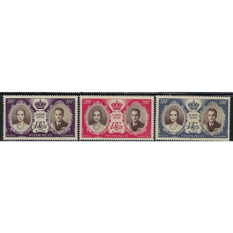 Monaco C46-48 MNH 1954 set (an4659)