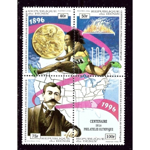 Benin 864 MNH 1996 Block of 4 (ap5535)