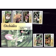 Cambodia 1983-89 MNH 2009 Orchids