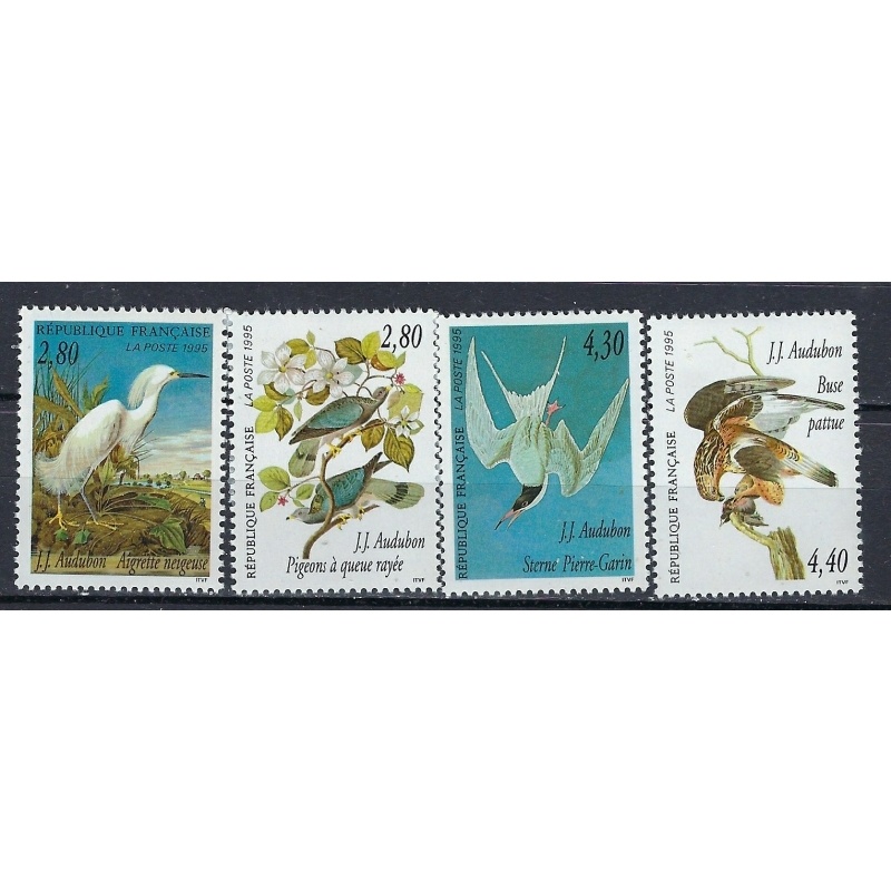 France 2462-65 MNH 1995 Birds (ak2321)
