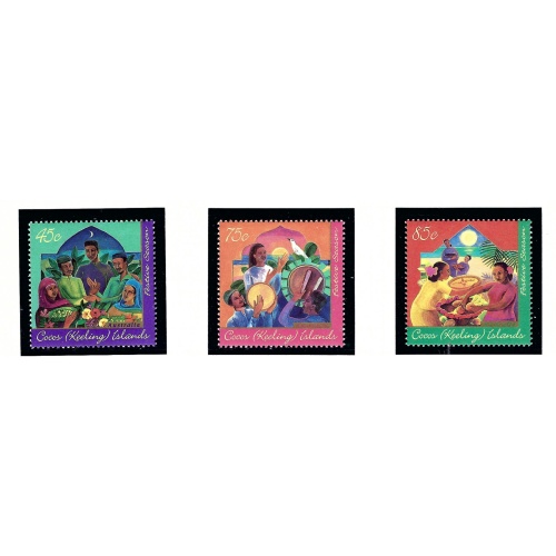 Cocos Is 316-18 MNH 1996 Festive Season        KA)