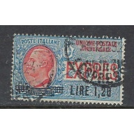 Italy E10 Used 1921 overprint issue (ap7262)