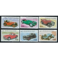 Congo PR 1089-94 MNH 1996 Antique Automobiles (an3372)