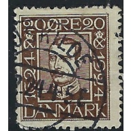 Denmark 175 Used 1924 issue (an3133)