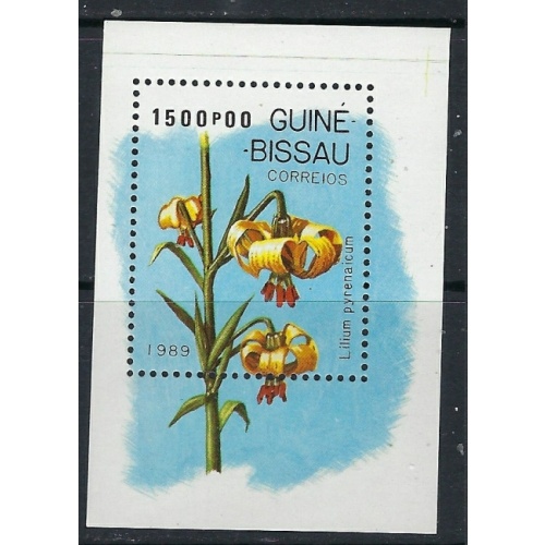 Guinea Bissau 794 MNH 1989 Flowers (ak3288)