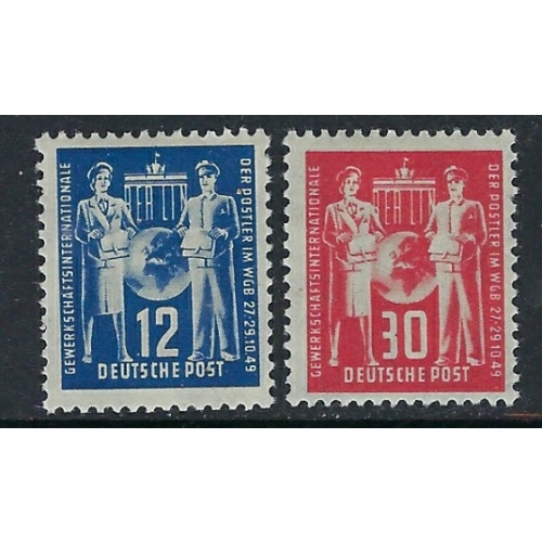Germany DDR 49-50 MH 1949 set (ak2229)