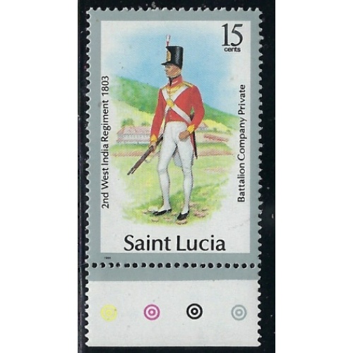 St Lucia 876b MNH 1988 issue (an2315)