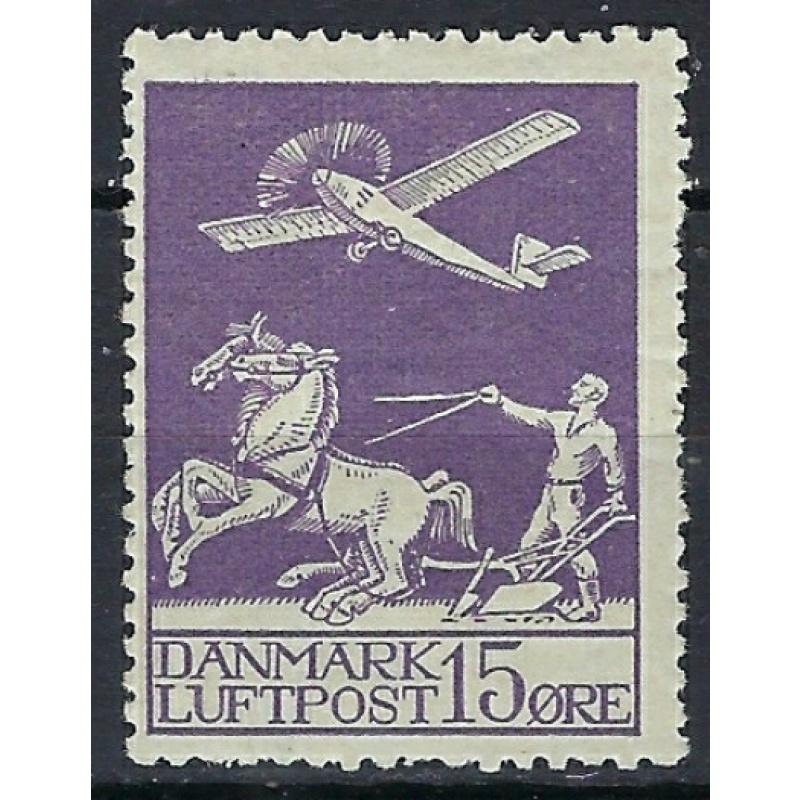Denmark C2 MH 1926 issue (an9488)