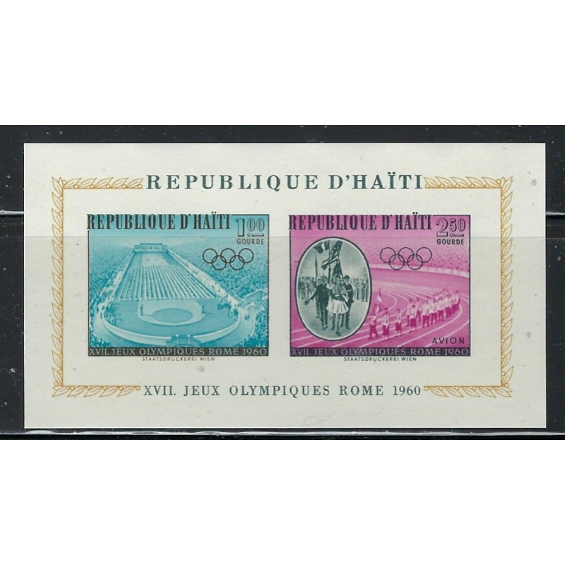 Haiti C165a MNH 1960 Olympics (fe7774)