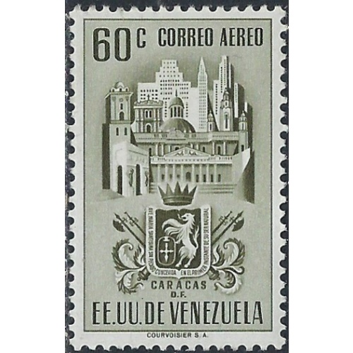 Venezuela C372 MLH 1951 issue (ak5563)