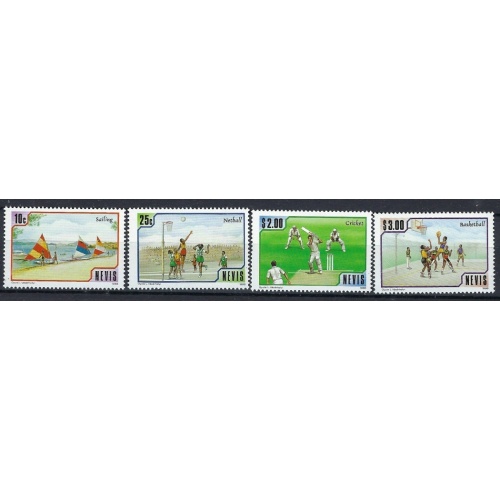 Nevis 525-28 MNH 1986 Sports (mm1276)