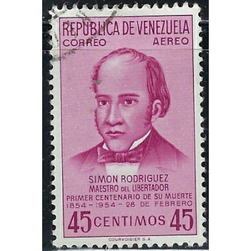 Venezuela 579 Used 1954 issue (an2831)