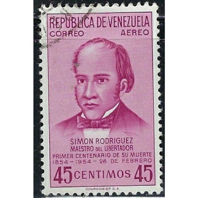 Venezuela 579 Used 1954 issue (an2831)