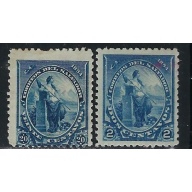 Salvador 92 and 97 MHH 1894 issues (an5249)