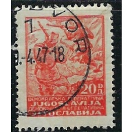 Yugoslavia 184 Used 1945 issue (ak4003)