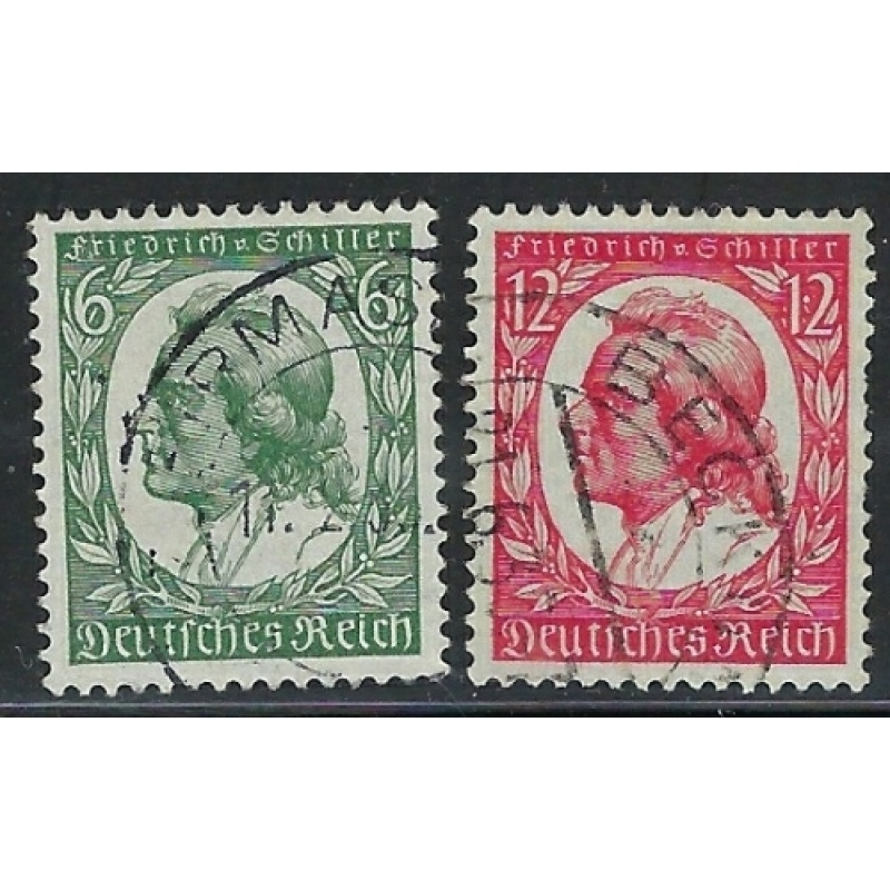 Germany 446-47 Used 1934 set (an6405)