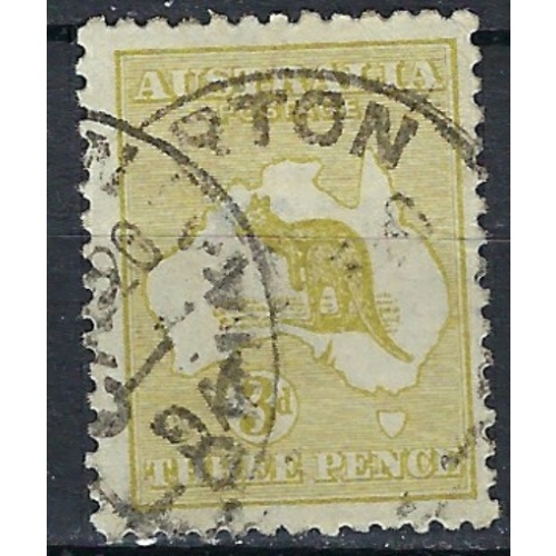 Australia 47 Used 1915 issue; small thin (ak1818)