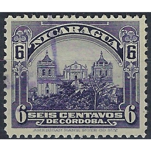 Nicaragua 355 Used 1914 issue (mm1252)