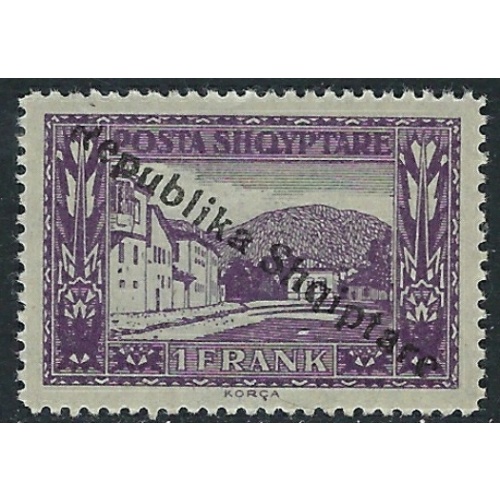 Albania 184 MNH 1925 overprint (ak3680)