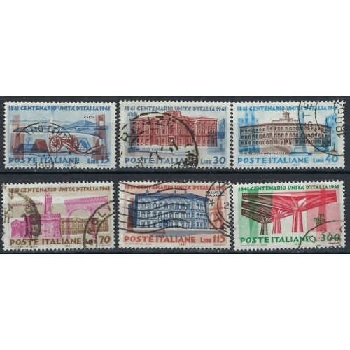 Italy 839-44 Used 1961 set (an8807)