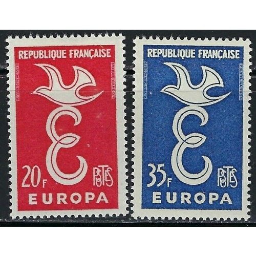 France 889-90 MLH 1958 Europa (an4902)