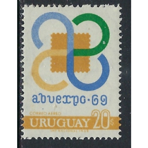 Uruguay C353 MNH 1969 issue (ak3504)