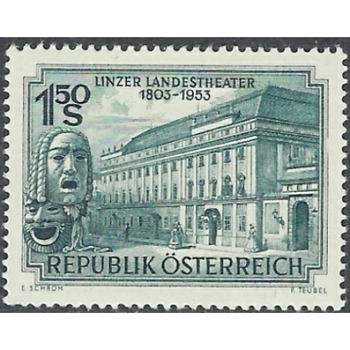 Austria 589 MLH 1958 State Theatre (ak5553)