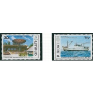 Kiribati 528-29 MNH 1989 Transport and Telecommunications (ak3946)