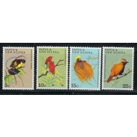 Papua New Guinea 301-04 MNH 1970 Birds of Paradise (fe5948)