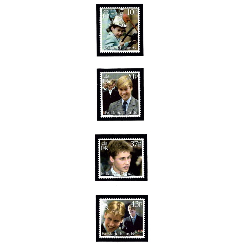 Falkland Is 762-65 MNH 2000 Prince William Birthday