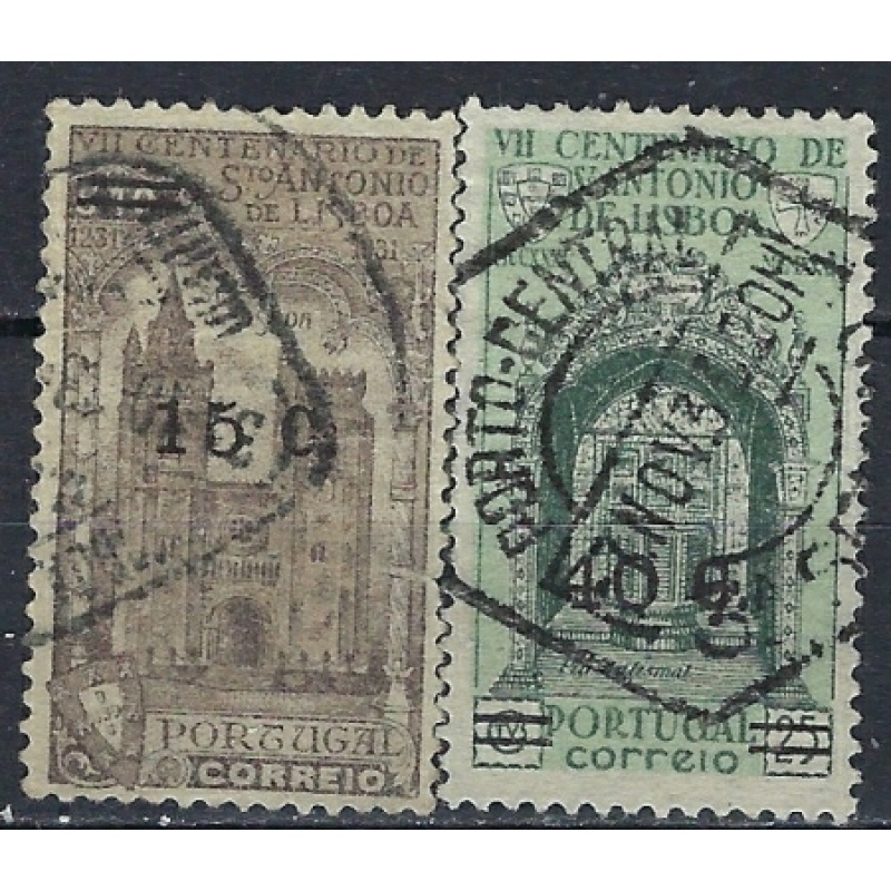 Portugal 543;545 Used 1933 issues (ak2790)