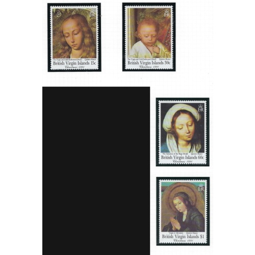 British Virgin Is 731-34 MNH 1991 Christmas (mm1002)